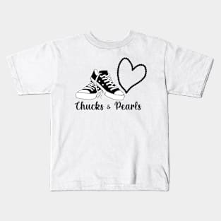 Chucks pearls Kids T-Shirt